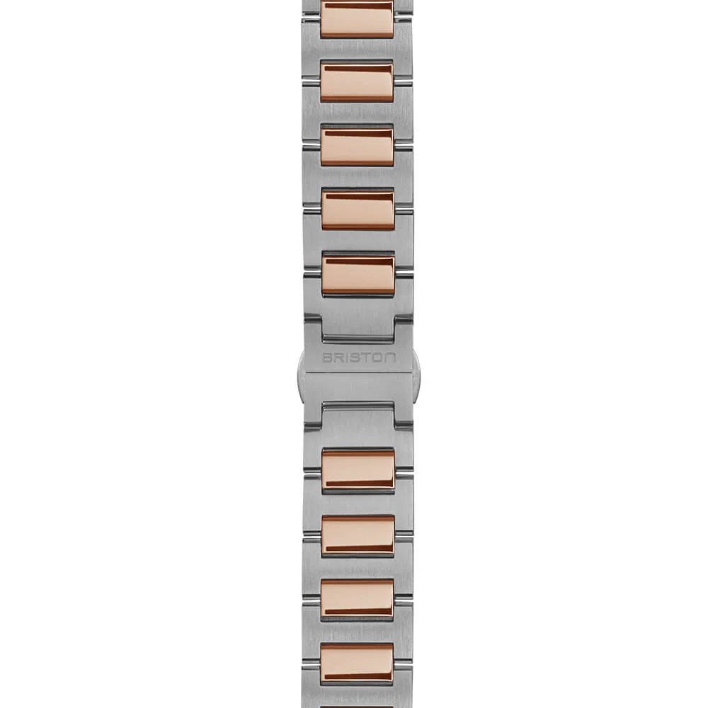 Bracelet Acier Kennedy - Medium - Bicolore or rose