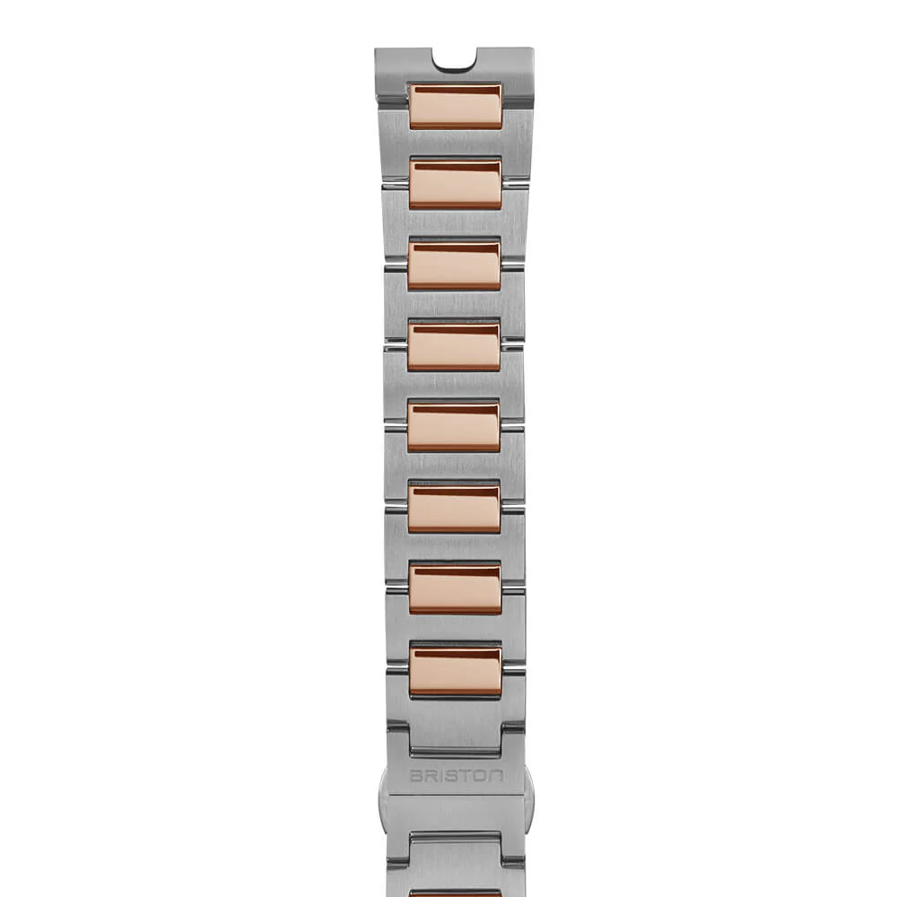Bracelet Acier Kennedy - Medium - Bicolore or rose - Image 4