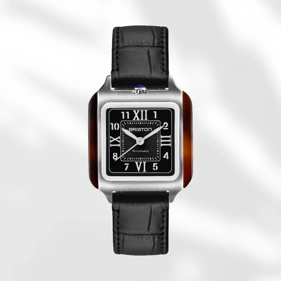 BRACELET CUIR LUXURY - NOIR MAT - Image 2