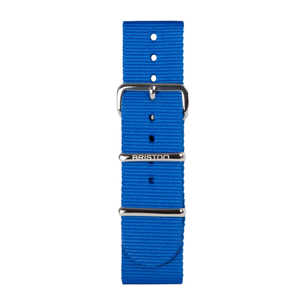 BRACELET TYPE NATO - BLEU ELECTRIQUE - Image 4