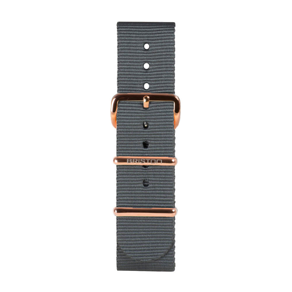 BRACELET TYPE NATO - GRIS - Image 3