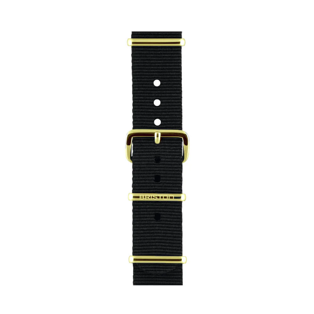 BRACELET TYPE NATO - NOIR - Image 4