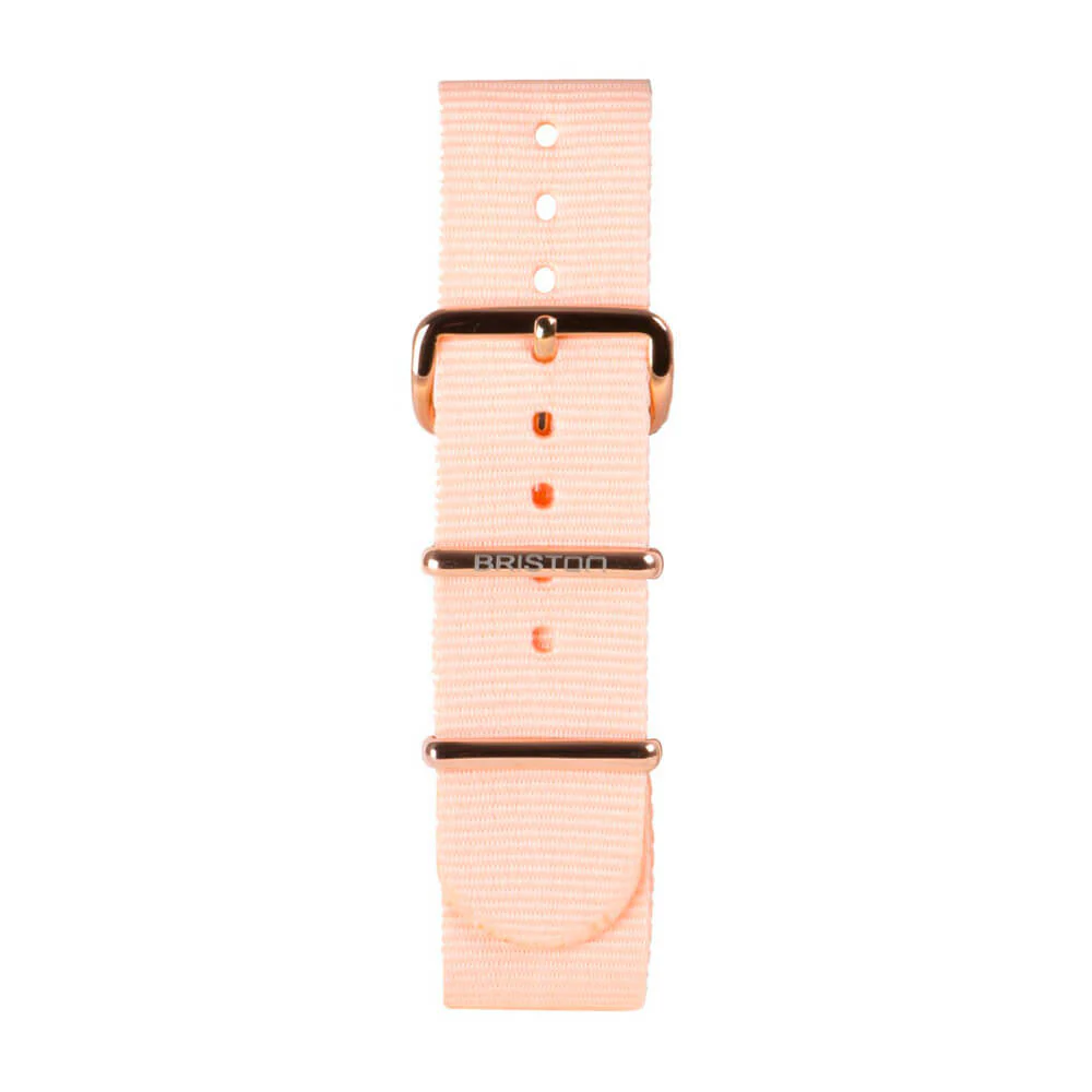 BRACELET TYPE NATO - ROSE POUDRÉ - Image 2