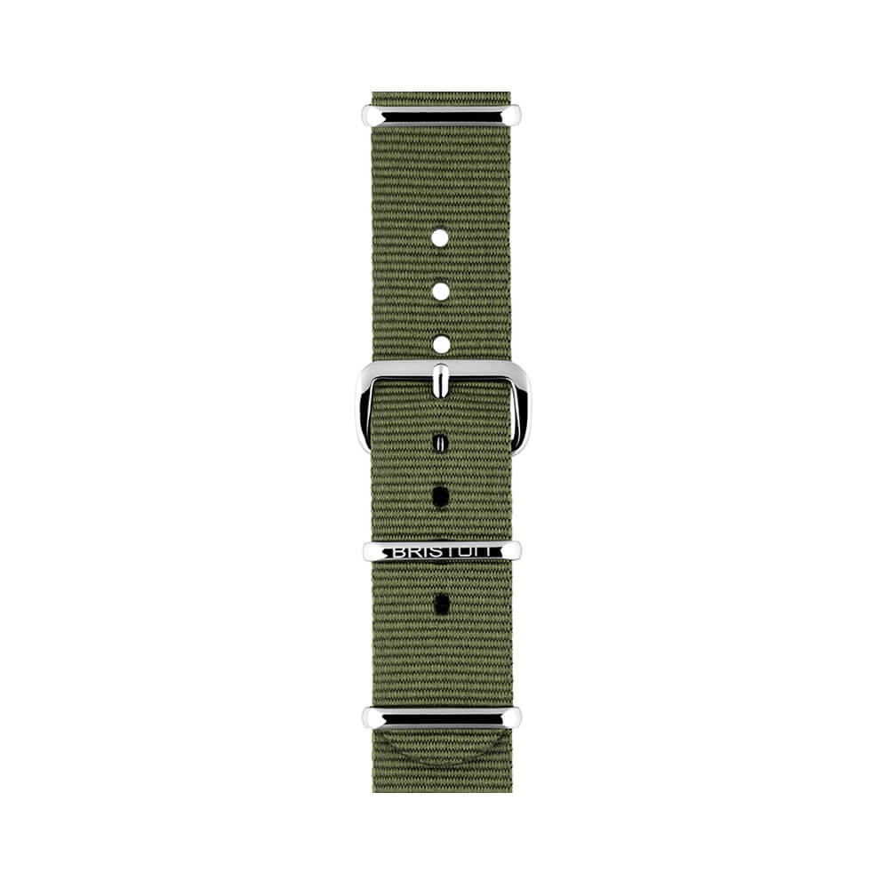 BRACELET TYPE NATO - VERT MILITAIRE