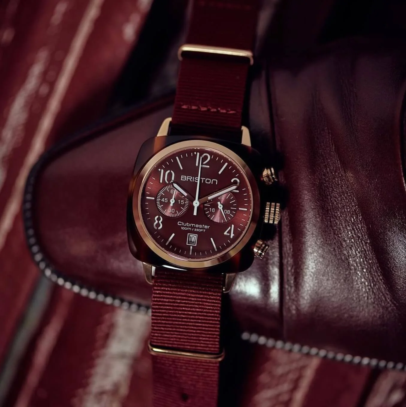 Clubmaster Classic - Chrono - Rose Gold - Rouge - Image 3